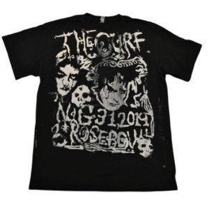 The Cure Painted Rock tee